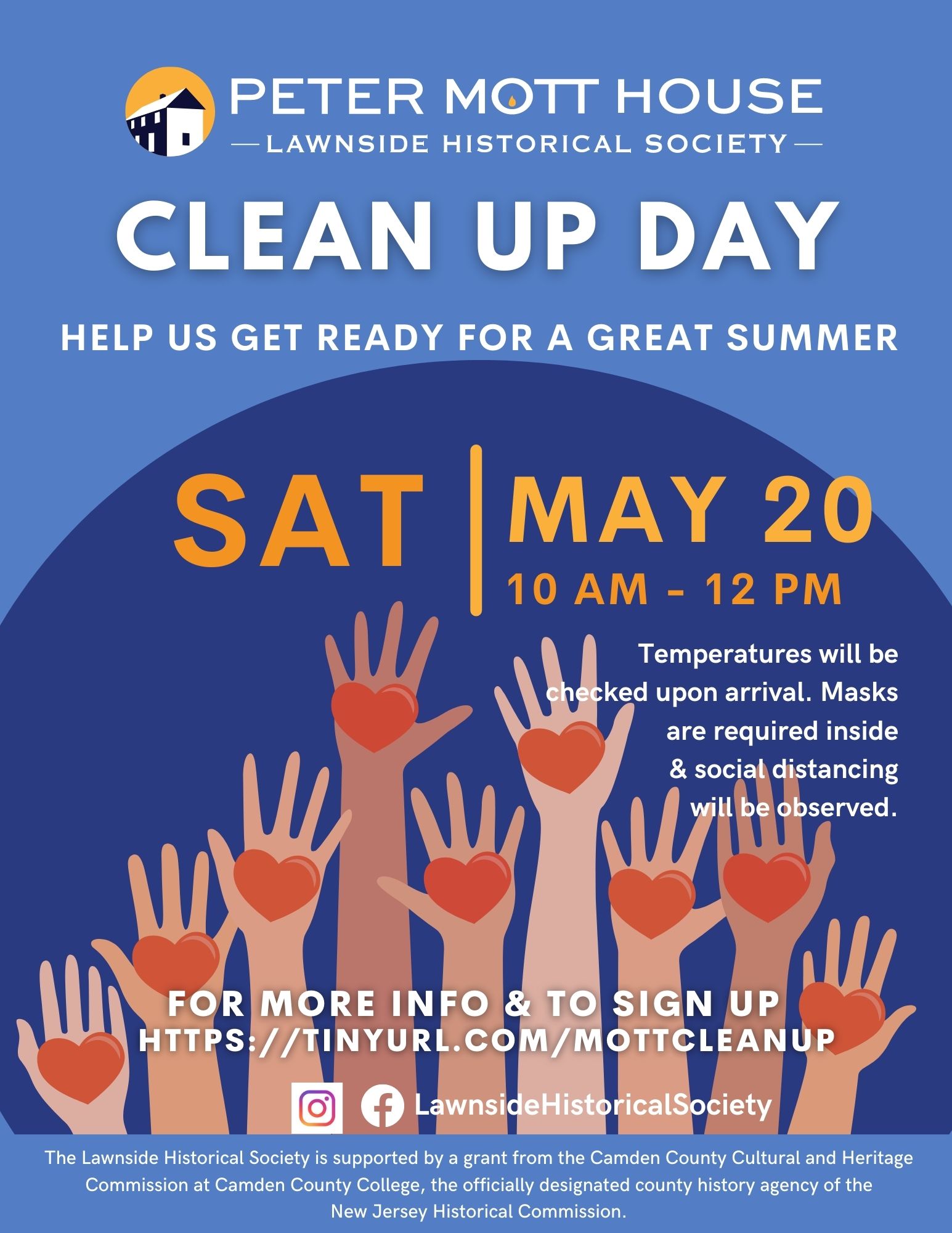 Join us for Clean Up Day on Sat, May 20, 2023 from 10 AM - 12 PM