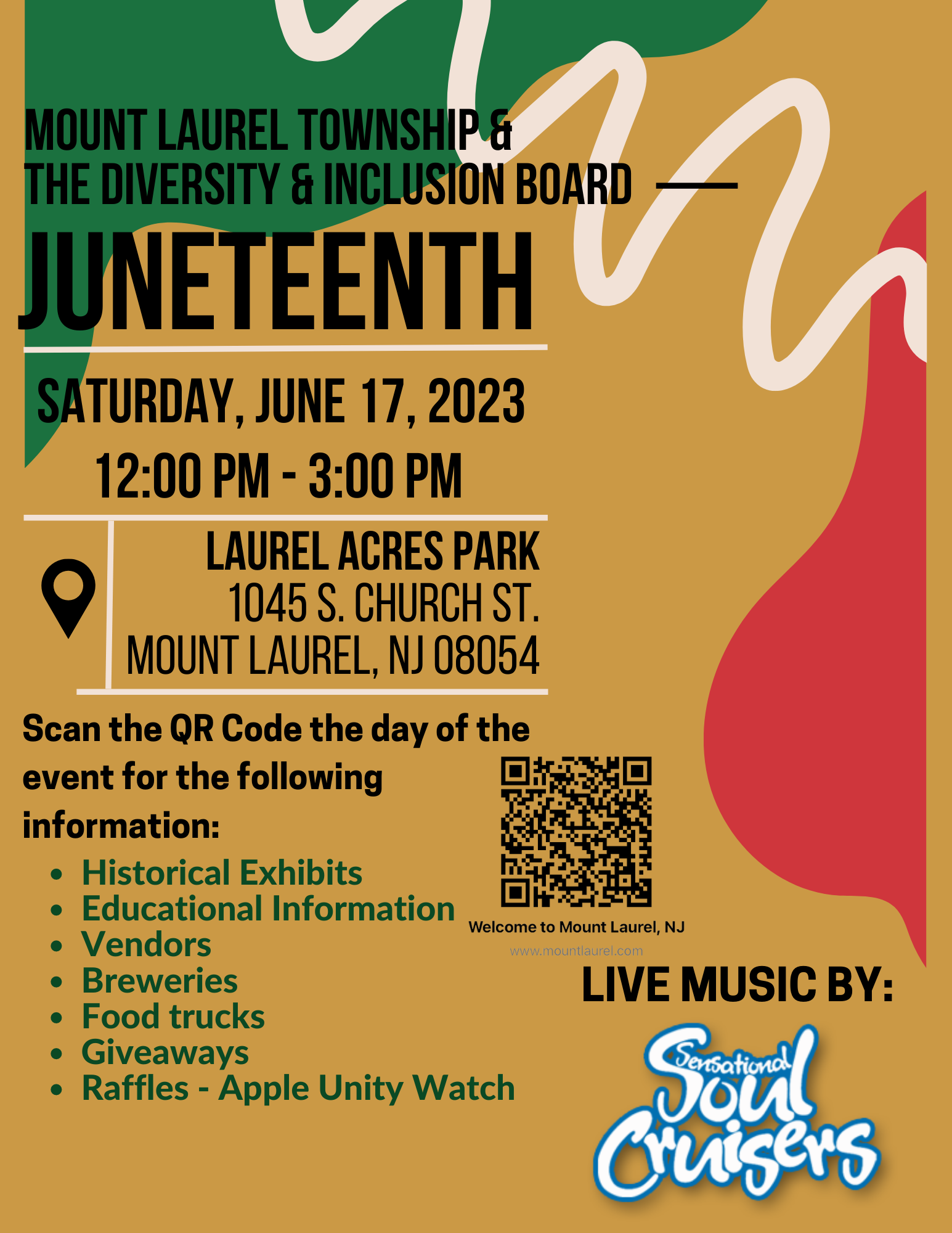Mount Laurel Juneteenth | Saturday, June 17, 2023